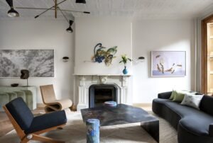 espaces interieurs modernes avec meubles elegants