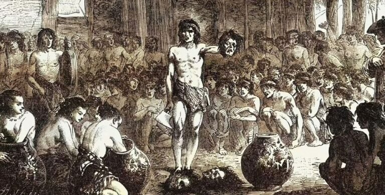 illustration dun chasseur de tete en action