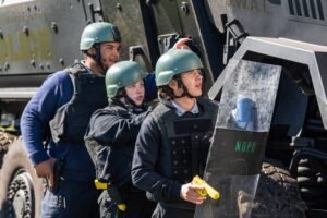 Quel est l'Âge Requis Pour Devenir Gendarme en France 35 jeunes gendarmes en uniforme en formation