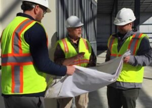 ouvriers batiment divers metiers chantier evolutif