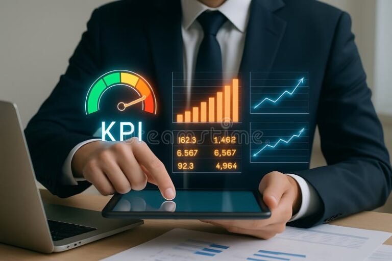 personne en costume analysant des graphiques financiers