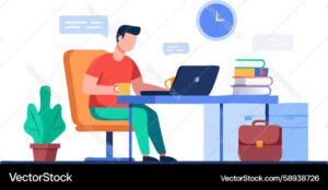 Quelles Activités Peut-On Faire Pour Travailler à Domicile Efficacement 19 personne travaillant efficacement sur ordinateur portable