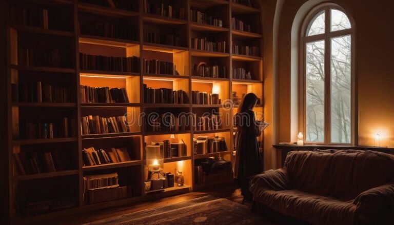 personnes en classe nocturne studieuses ambiance chaleureuse